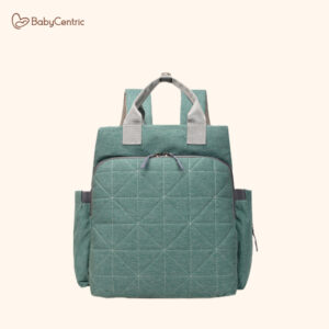Baby Care Backpack Muted Teal Green